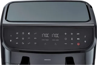 MEDION P20 XXL Dubbele Airfryer 8,7L Zwart