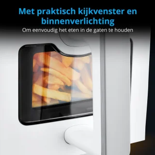 MEDION P20 XXL Dubbele Airfryer wit