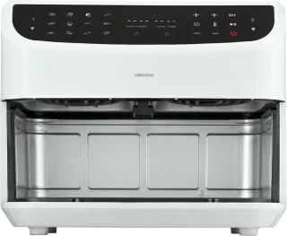 MEDION P20 XXL Dubbele Airfryer wit