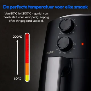 MEDION P30 L Heteluchtfriteuse 4,7L MD13020 zwart