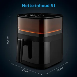 MEDION X10 XL heteluchtfriteuse 5L