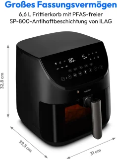MEDION X20 XL Heteluchtfriteuse