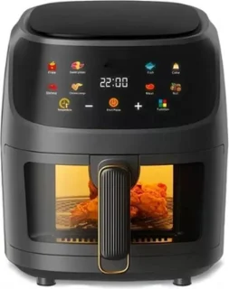 Mercadome Airfryer Heteluchtfriteuse 6L Zwart