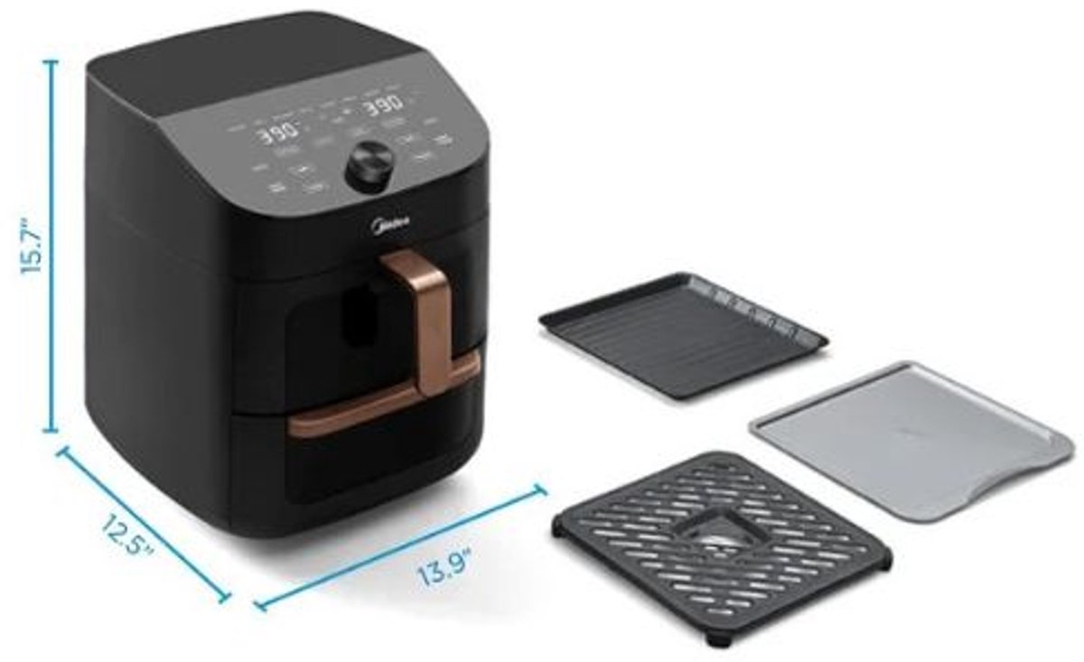 Merk Naam Heteluchtfriteuse XL 11L Wifi Touch Display