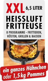 Merknaam Heteluchtfriteuse 6,5L