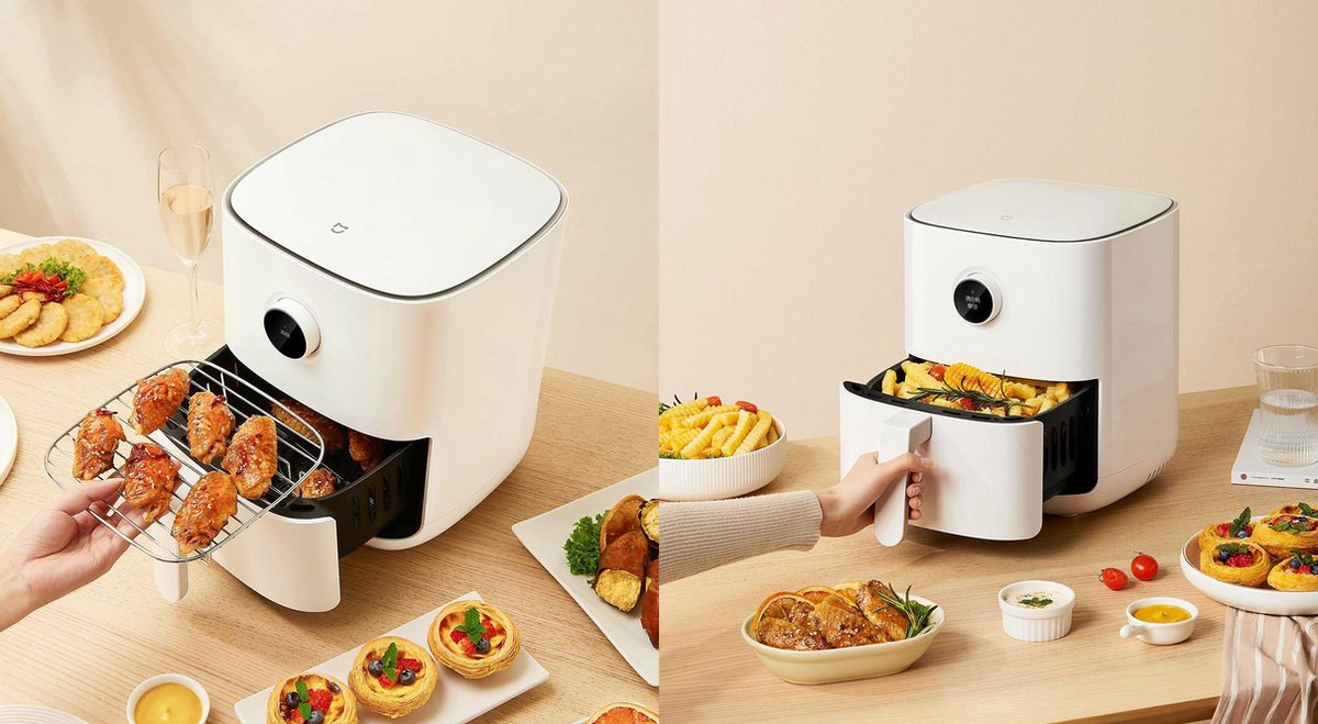 Wat vinden we goed aan de Mi Smart Heteluchtfriteuse 3.5L Wit