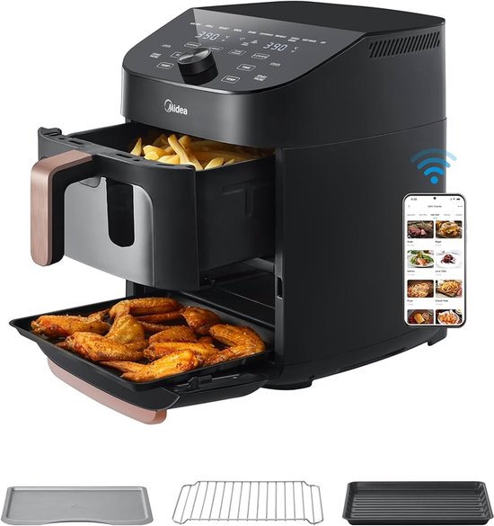 Midea Airfryer MF-CY110A 11L 2 Zones