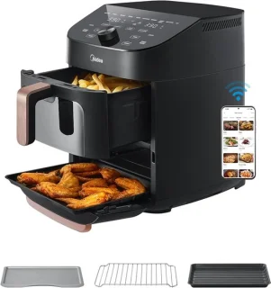 Midea Airfryer MF-CY110A 11L 2 Zones