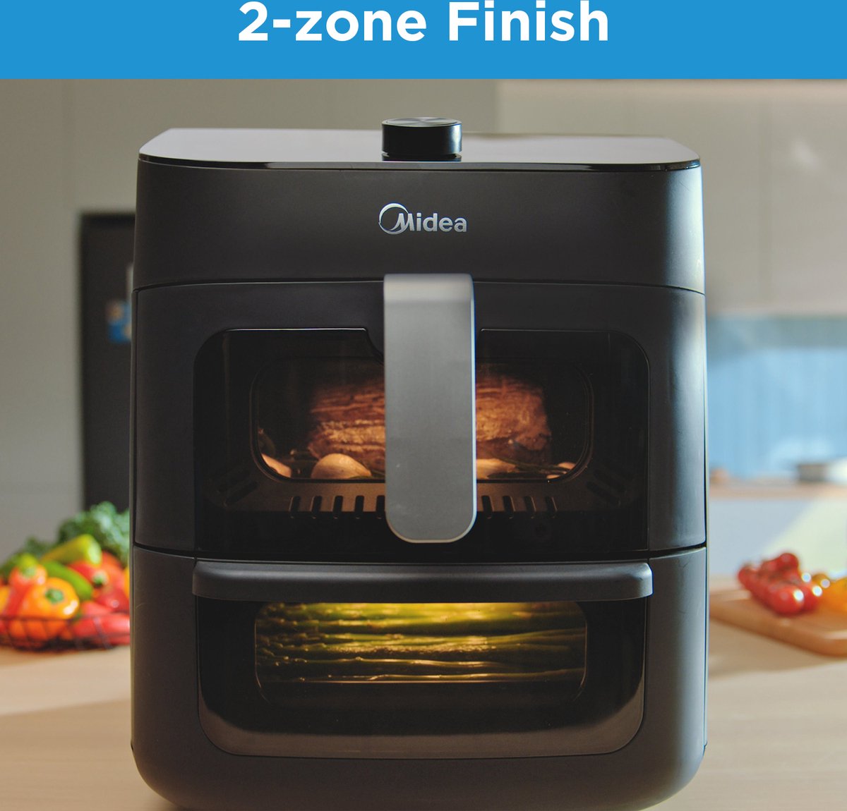 Midea MAD1100DADK Airfryer Oven 2-in-1