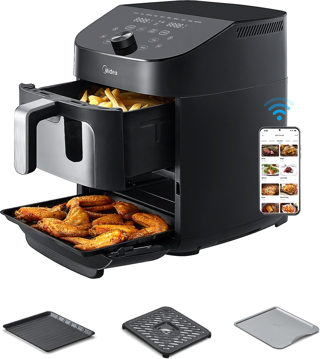 Midea MAD1100DADK Airfryer Oven 2-in-1