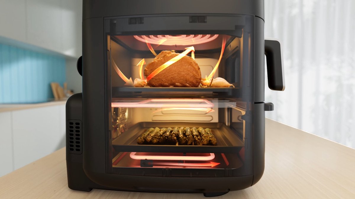 Midea MAD1100DADK Airfryer Oven 2-in-1