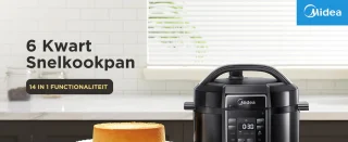 Midea MY-CS6037WP Snelkookpan 6L