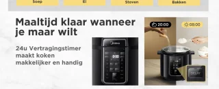 Midea MY-CS6037WP Snelkookpan 6L