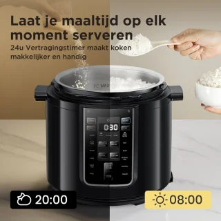 Midea MY-CS6037WP Snelkookpan 6L