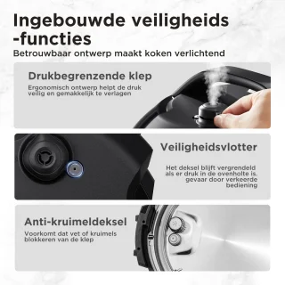 Midea MY-CS6037WP Snelkookpan 6L