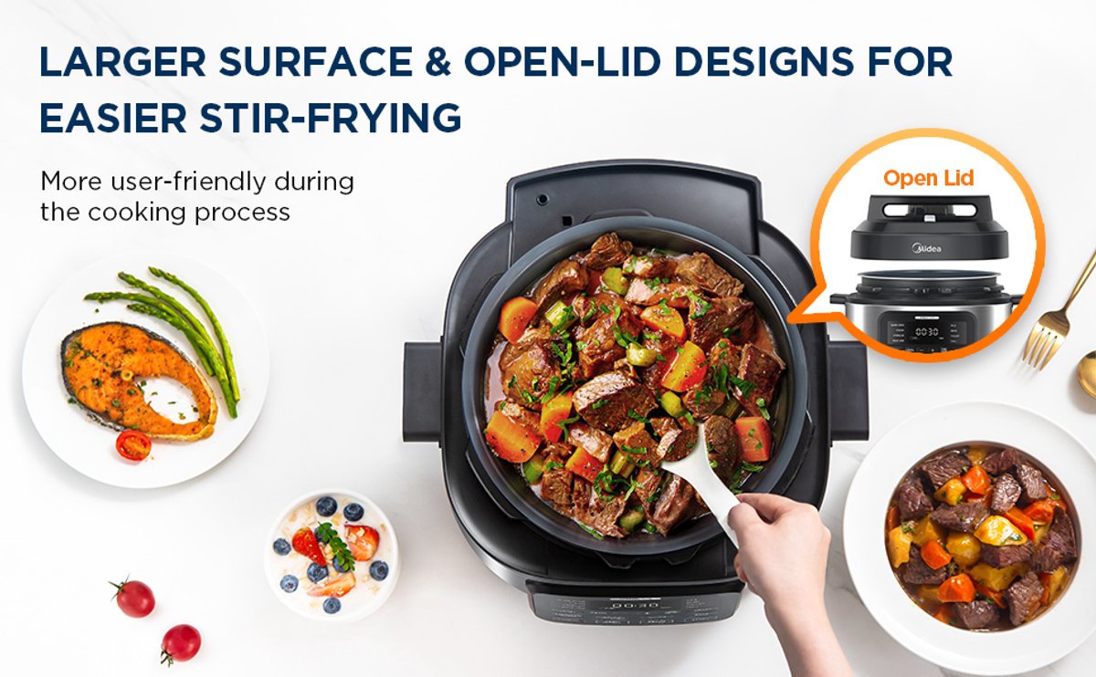 Midea Pressure Cooker MY-CS6062WP 6L