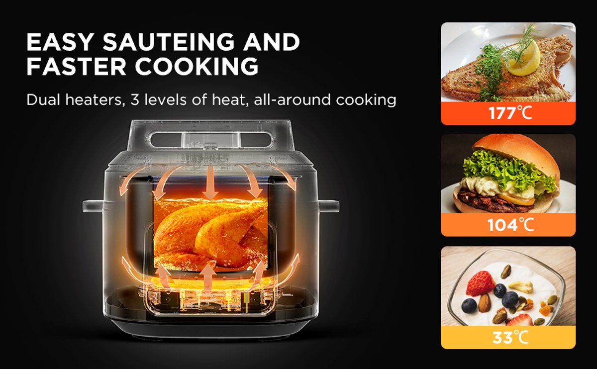 Midea Pressure Cooker MY-CS6062WP 6L