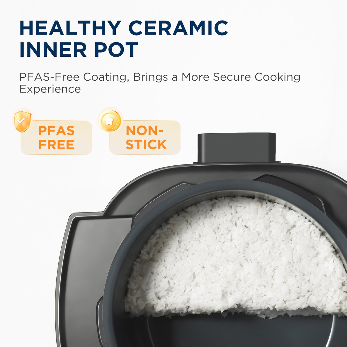 Midea Pressure Cooker MY-CS6062WP 6L