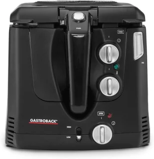 Mini airfryer 2,5 liter zwart