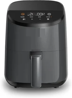 Mini airfryer oven - 2.1 liter - grijs