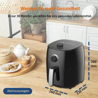 Mini Heteluchtfriteuse Multicooker