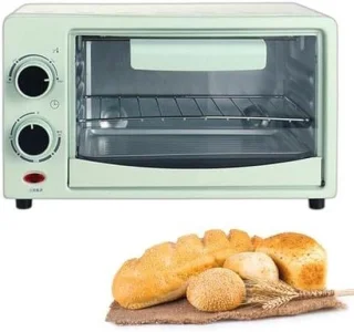 Mini heteluchtoven aanrecht groen