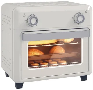De Mini Heteluchtoven & Airfryer 10L Crèmewit in één oogopslag