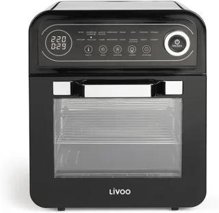 Mini-oven hetelucht 12 L Zwart