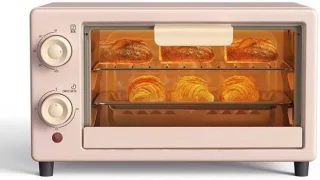 Mini Oven tafeloven airfryer roze