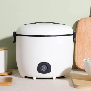 Mini rijstkoker 1,8 liter wit