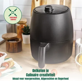MMP® Mini Airfryer Zwart