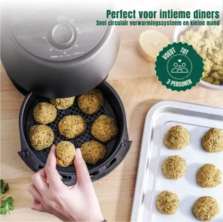 MMP® Mini Airfryer Zwart