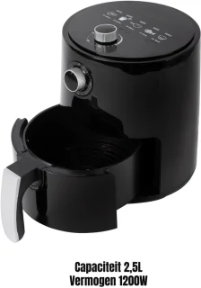MMP® Mini Airfryer Zwart