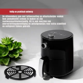 MMP® Mini Airfryer Zwart