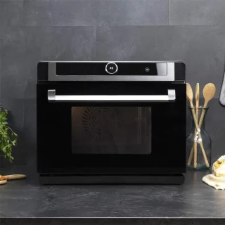 MMP® Stoomoven 60 cm Zwart