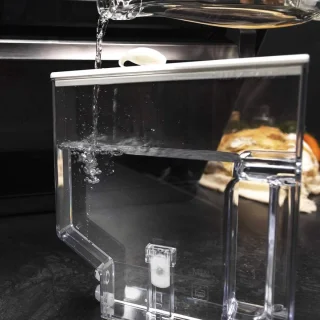 MMP® Stoomoven 60 cm Zwart