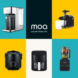 MOA Airfryer XL 4,5L Zwart
