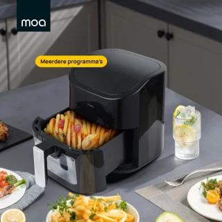 MOA Airfryer XL 4,5L Zwart
