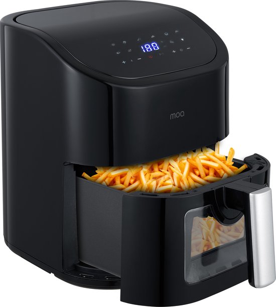 MOA Airfryer XL 4,5L Zwart review
