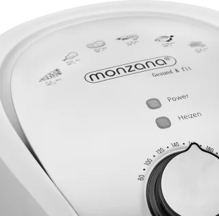 Monzana Heteluchtfriteuse 3,6L Wit