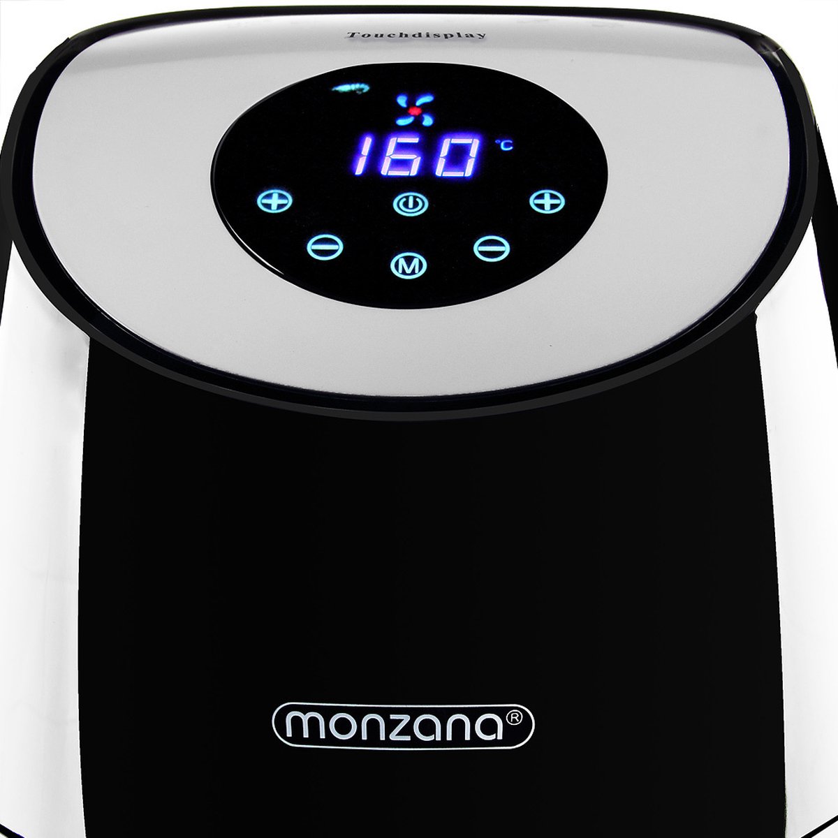 Monzana Heteluchtfriteuse 3,6L Zwart