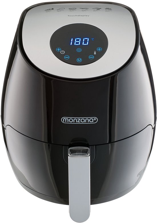 Monzana Heteluchtfriteuse 3,6L Zwart