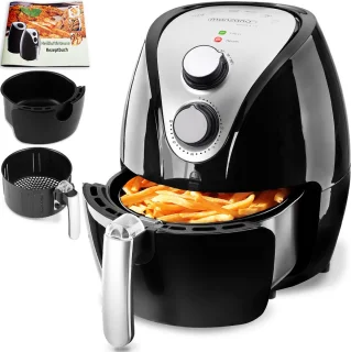 Monzana Heteluchtfriteuse 3,6L Zwart
