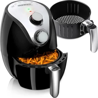 Monzana Heteluchtfriteuse 3,6L Zwart