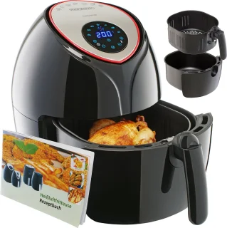 Monzana Heteluchtfriteuse 6,5L Zwart