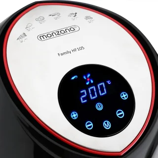 Monzana Heteluchtfriteuse 6,5L Zwart