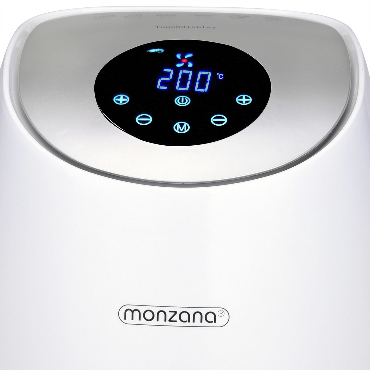 Monzana Heteluchtfriteuse Digitaal 3,6 L Wit