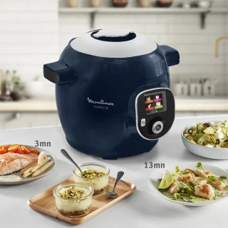 Moulinex Cookeo+ CE851410 Multicooker 6L Blauw
