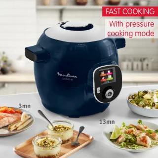 Moulinex Cookeo+ CE851410 Multicooker 6L Blauw