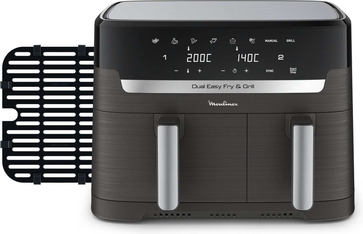 Moulinex Dual Easy Fry EZ905B20 Airfryer 8,3L